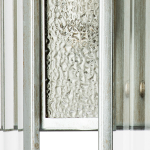 712624 Бра AGAVE 2х40W E14 СЕРЕБРО С ПАТИНОЙ/ПРОЗРАЧНЫЙ