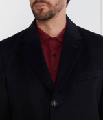 Хлопковое пальто h hyde BOSS BLACK - темно-синий(50502327)