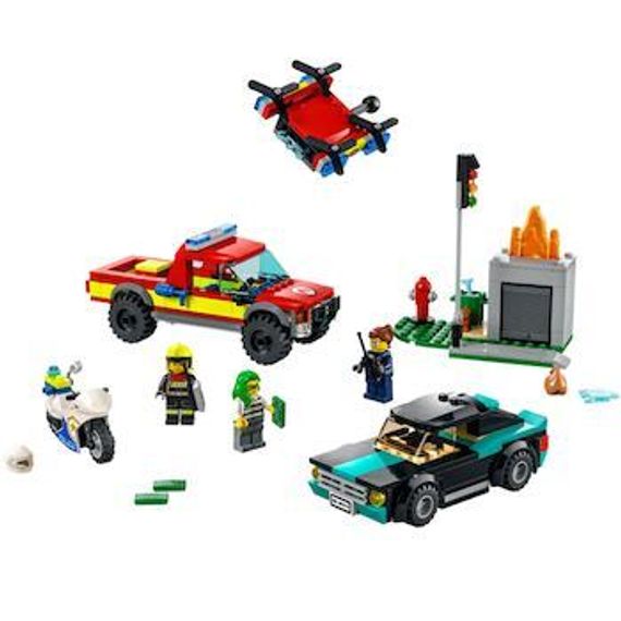Lego konstruktor 60319 Fire Rescue &amp; Police Chase