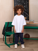 Футболка оверсайз SCHOOL белая