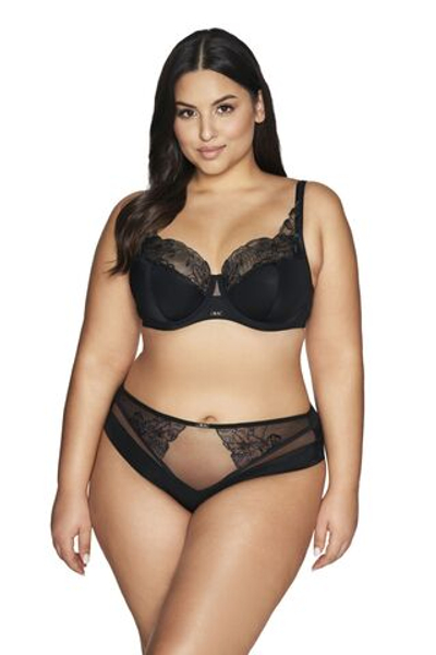 Бюстгальтер Tropea с чашками на тонком поролоне (Размер: 80D) (Цвет: черный)