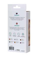 Мятная силиконовая анальная цепочка Froggy - 27,4 см. (Цвет: мятный)