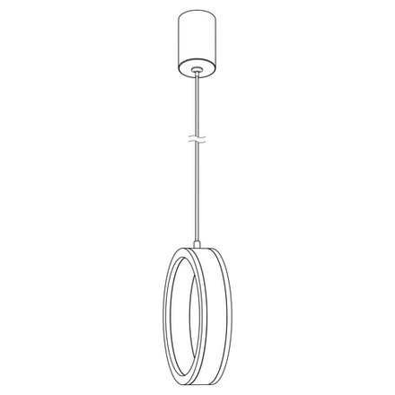 Citilux Дуэт CL719000 LED Подвесной светильник Белый