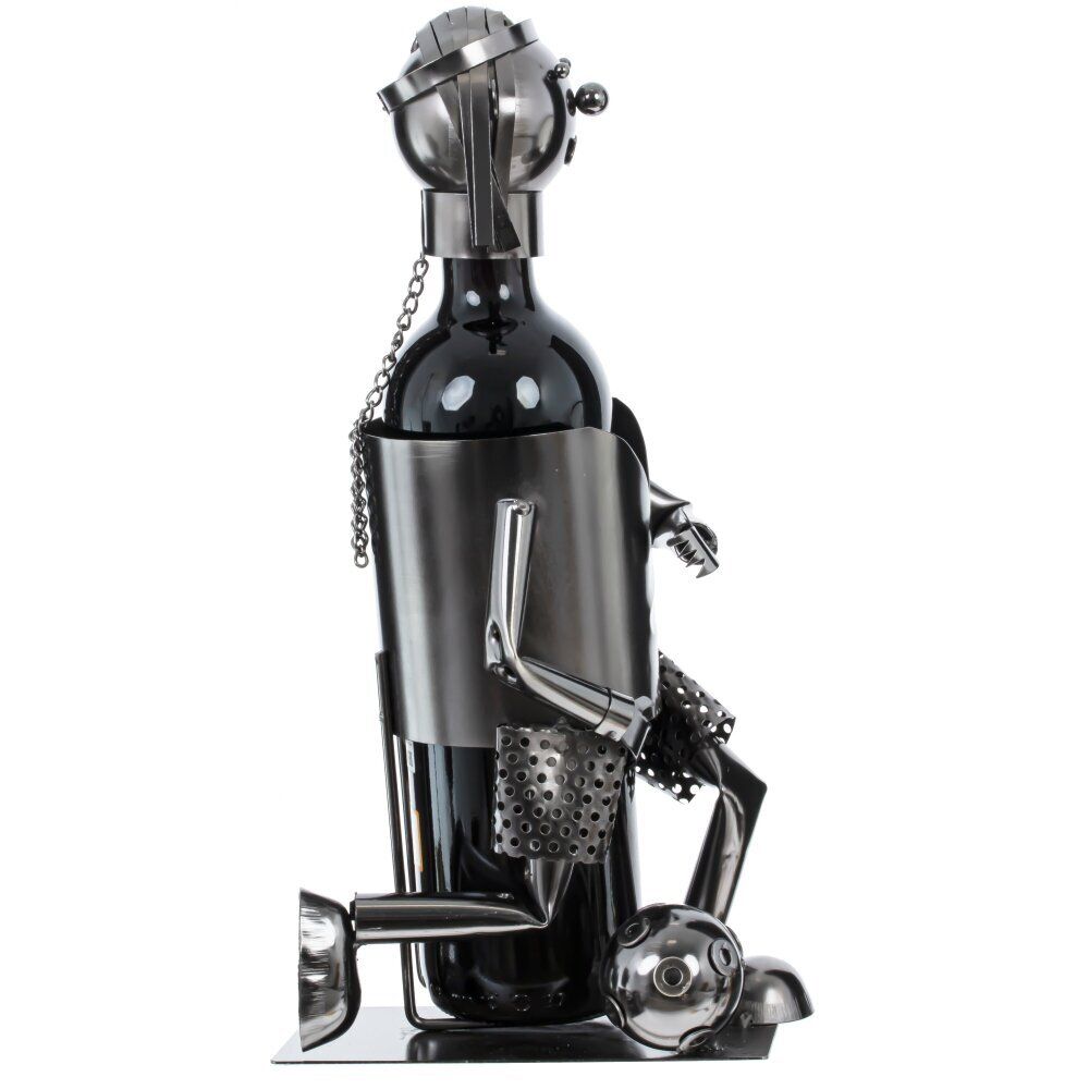 GAEM Подставка для бутылки "Футболист", L13 W16,5 H21 см