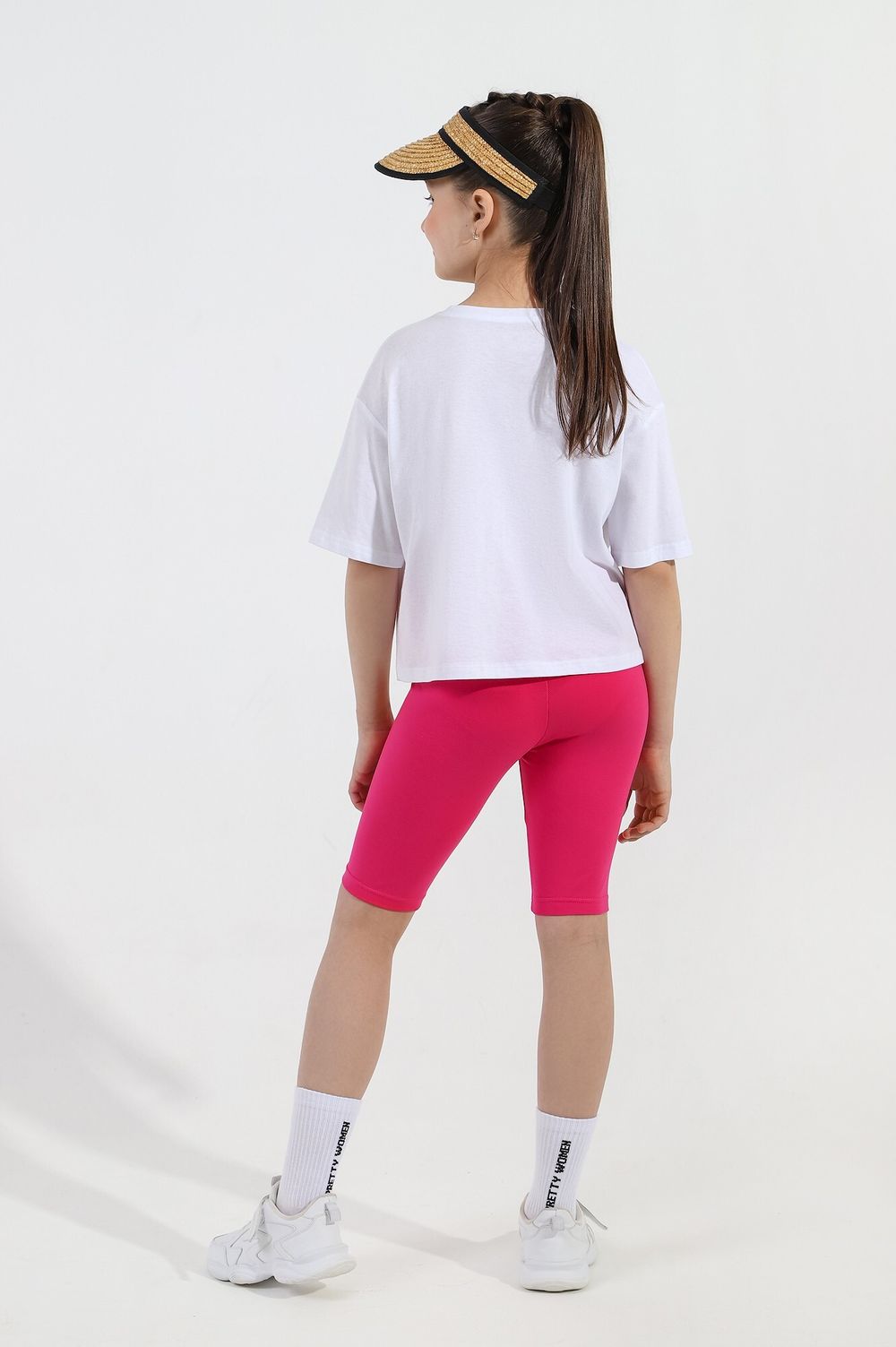 Бриджи для девочки №5 Виотекс ФУКСИЯ