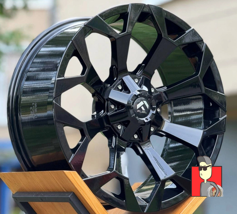 Комплект дисков Fuel Off-Road 20x9 et0 6x139.7