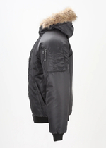 Куртка Сплав Аляска укороченная черная твил