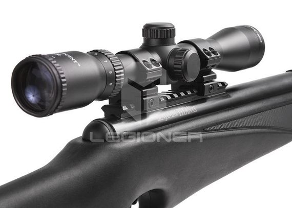 Пневматическая винтовка Crosman Benjamin Titan XS 4,5 мм (переломка, черн. пласт.)