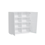 Комод Цесена 2 (МДФ) IKEA Белый DM635-6 120*43*126 см, Белый   Фиеста