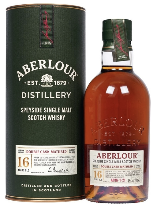 Виски Aberlour 16 Years Old Double Cask, 0.7 л.