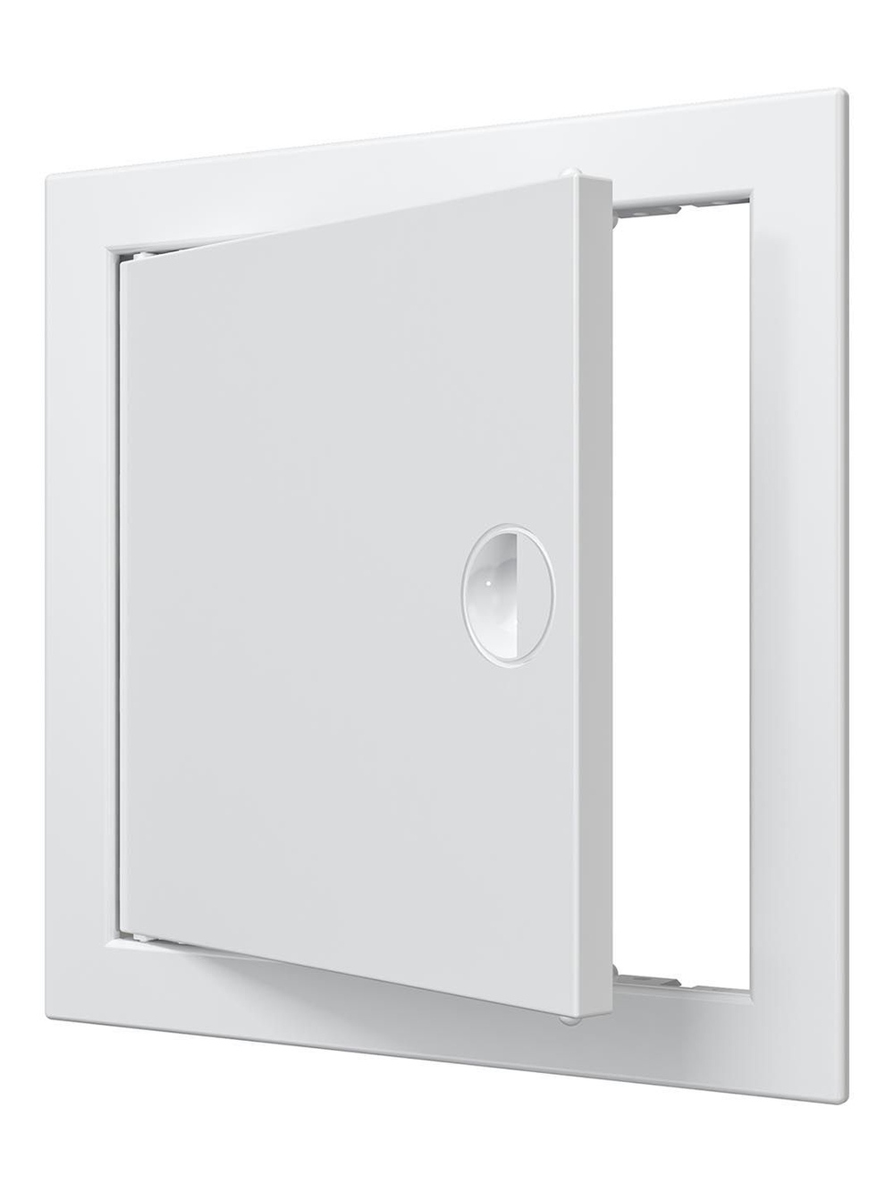 Люк ревизионный ЛР фланец 196х196 ручка 218х218 пластик EVECS