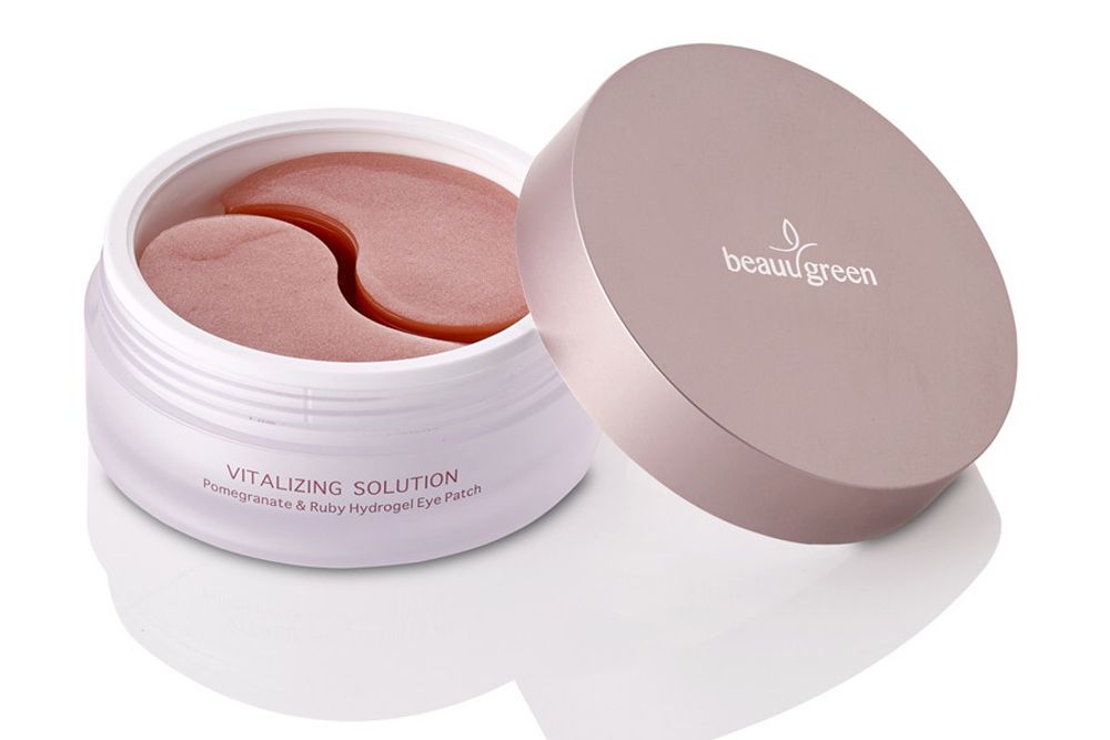 BEAUUGREEN Pomegranate &amp; Ruby Hydrogel Premium Eye Patch