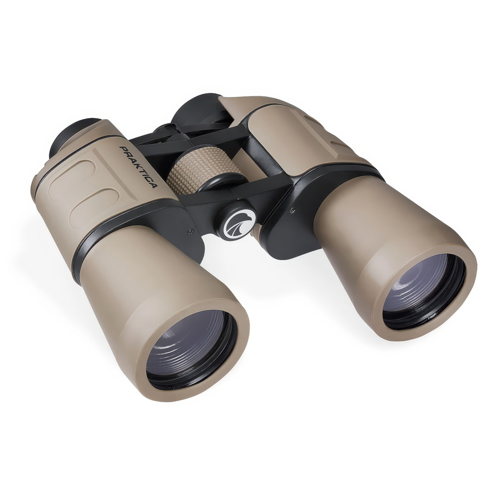 Бинокль Praktica Falcon 12x50 Sand - Полное многослойное покрытие для максимальной чёткости и яркости