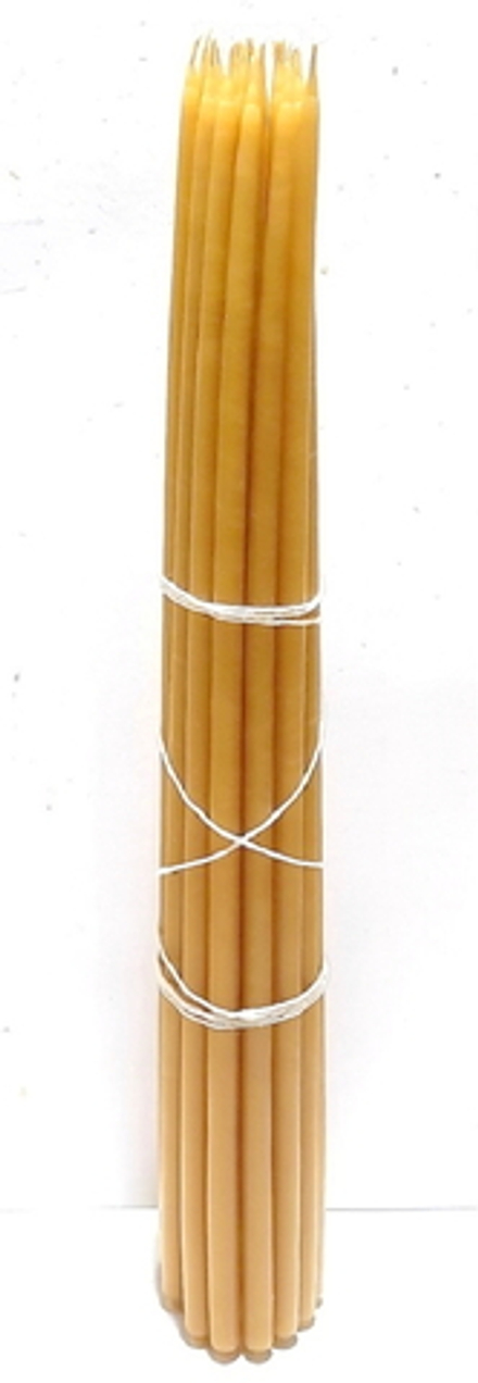 Свечи восковые конусные № 9 (воск 50%)