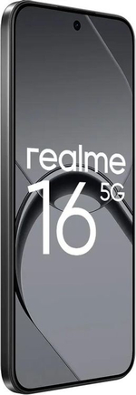 6.57" Смартфон REALME 16 5G 8/256Gb,  RMX5171,  NFC,  AMOLED,  120Гц,  7000мAч,  черный