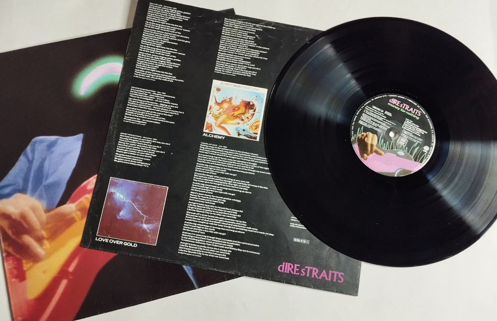 Винтажная виниловая пластинка LP Dire Straits Money For Nothing (Spain 1988)