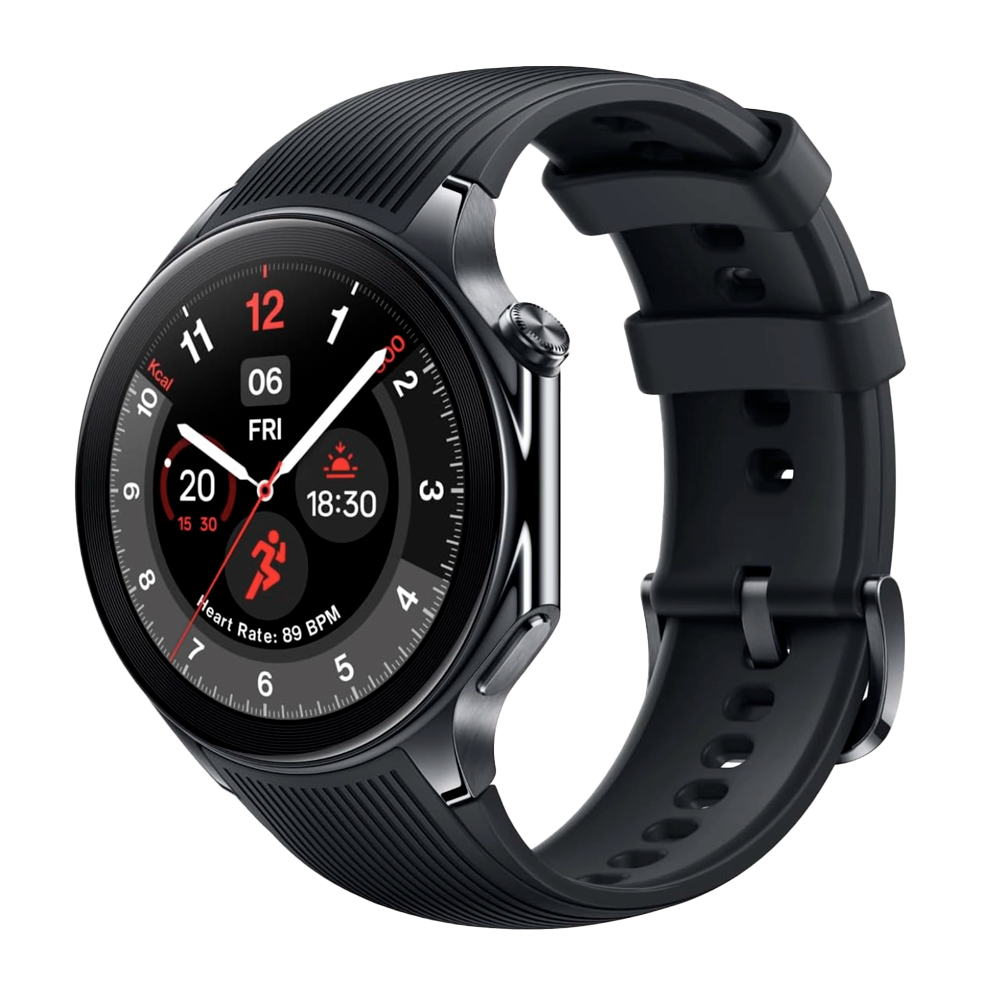 Умные часы OnePlus Watch 2, Wi-Fi, 1.43", Black Steel (Черный)