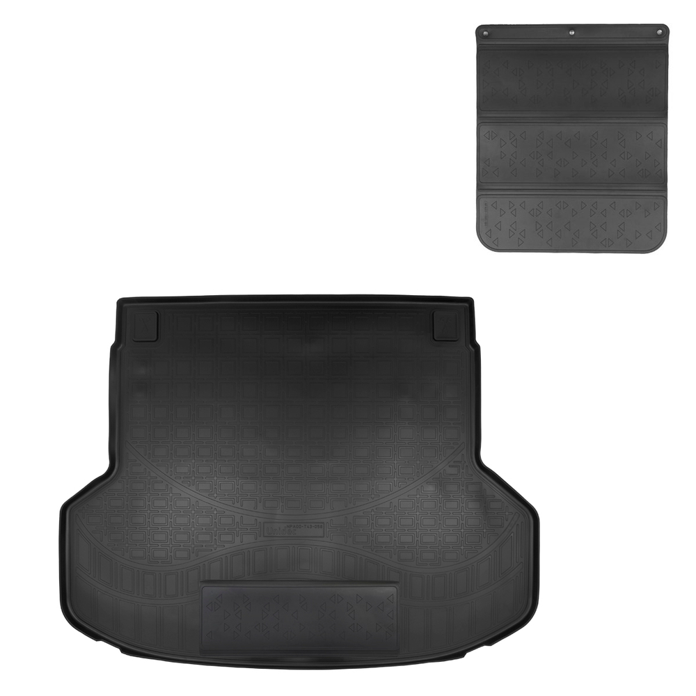 Коврик в багажник Norplast для Kia Ceed в кузове SD SW (2018-) Черный, арт.NPA00-T43-058-APP