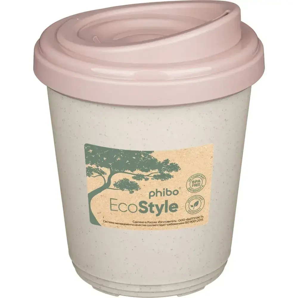 ТЕРМОСТАКАН 300 МЛ (беж, флек)