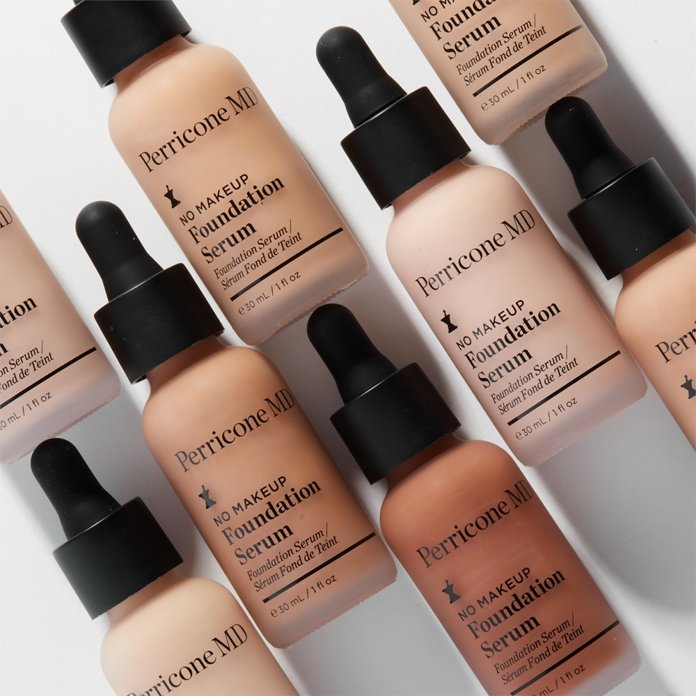 Perricone MD No Makeup Foundation Serum - Легкое тональное средство для естественного вида оттенок Nude, 30 ml