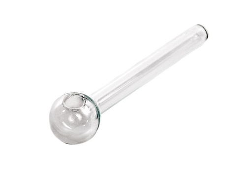 Трубка стекло (с шариком, 9см)