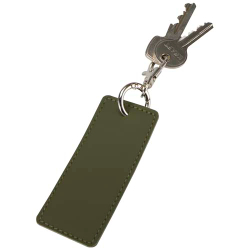 Resi Plus прямоугольный брелок-подвеска из материалов, переработанных по стандарту GRS