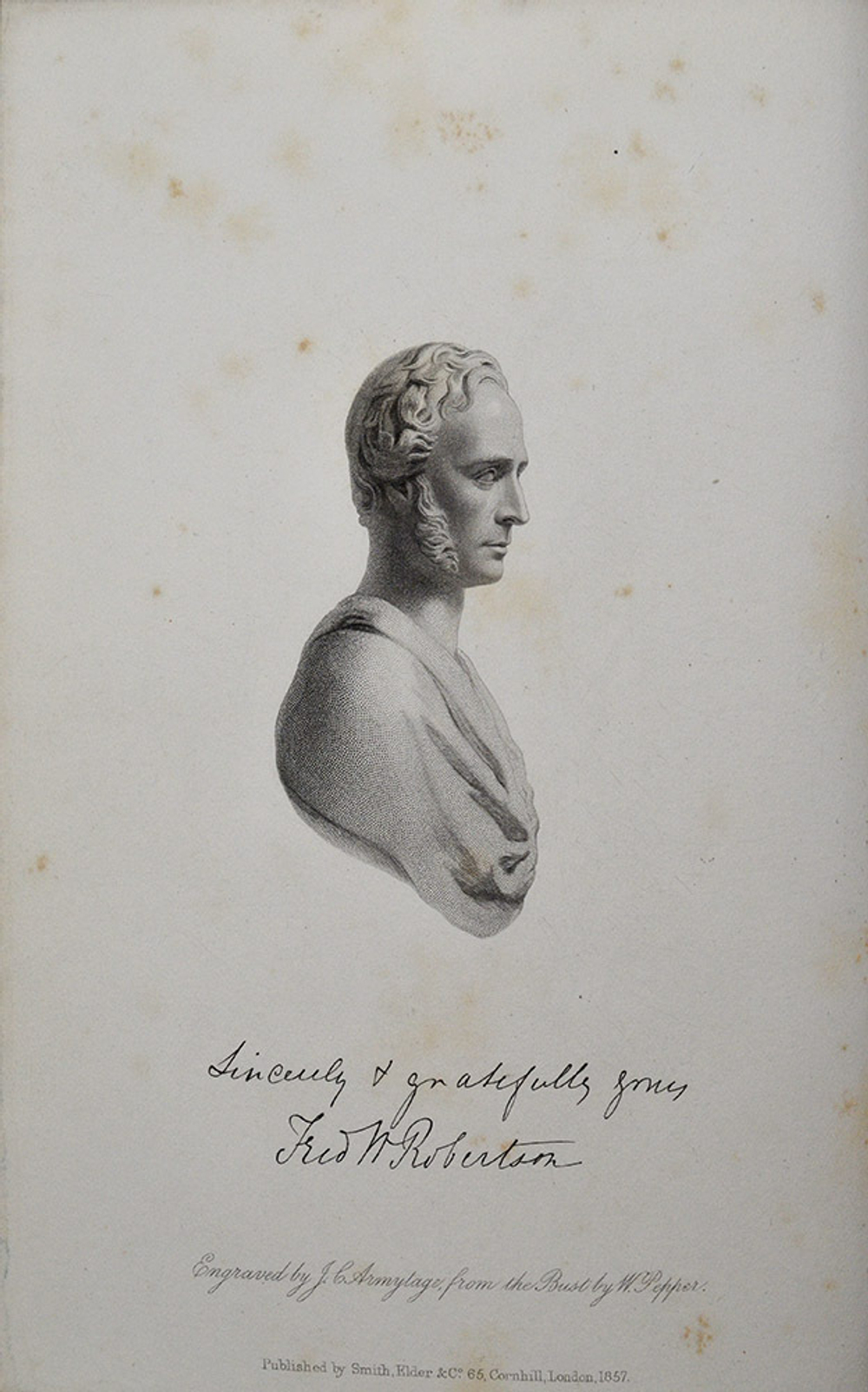 Robertson F. W. Life and letters of Frederick W. Robertson, M.A. Робертсон Ф. Жизнь и письма Фредери