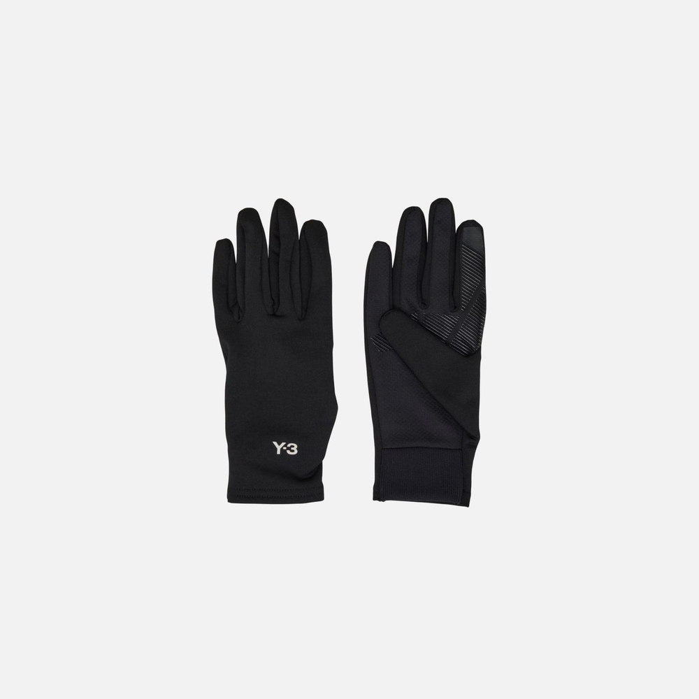 Перчатки Y-3 Run Black