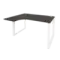Onix Стол эргономичный левый на О-образном м/к O.MO-SA-3 (L) 1380*1180*750 (800/460)