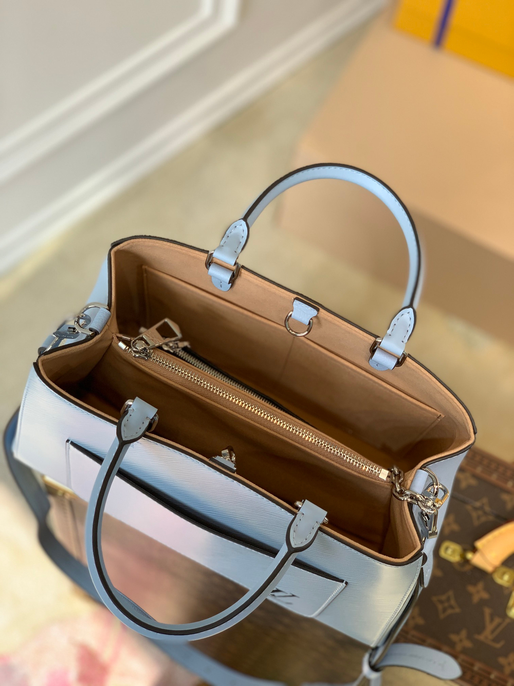 Louis Vuitton Marelle MM Tote Bag