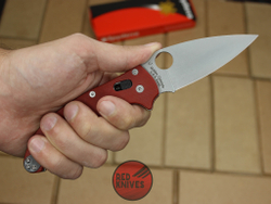 Нож Spyderco Manix 2 Бургунди SW C95GP2 BRGSW