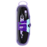 Готовальня 2 предмета, циркуль 135мм Berlingo Instinct, лаванда, пластиковый футляр