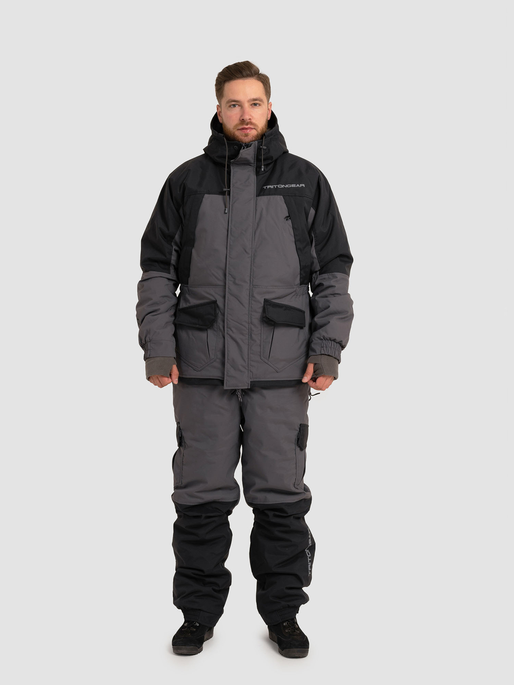 Костюм STRONG -40 ПК (Таслан, Серый) TRITON