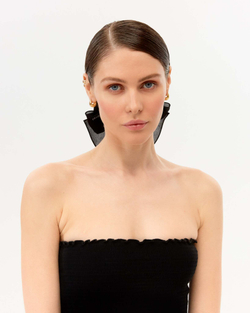 Бант "Batman" черный