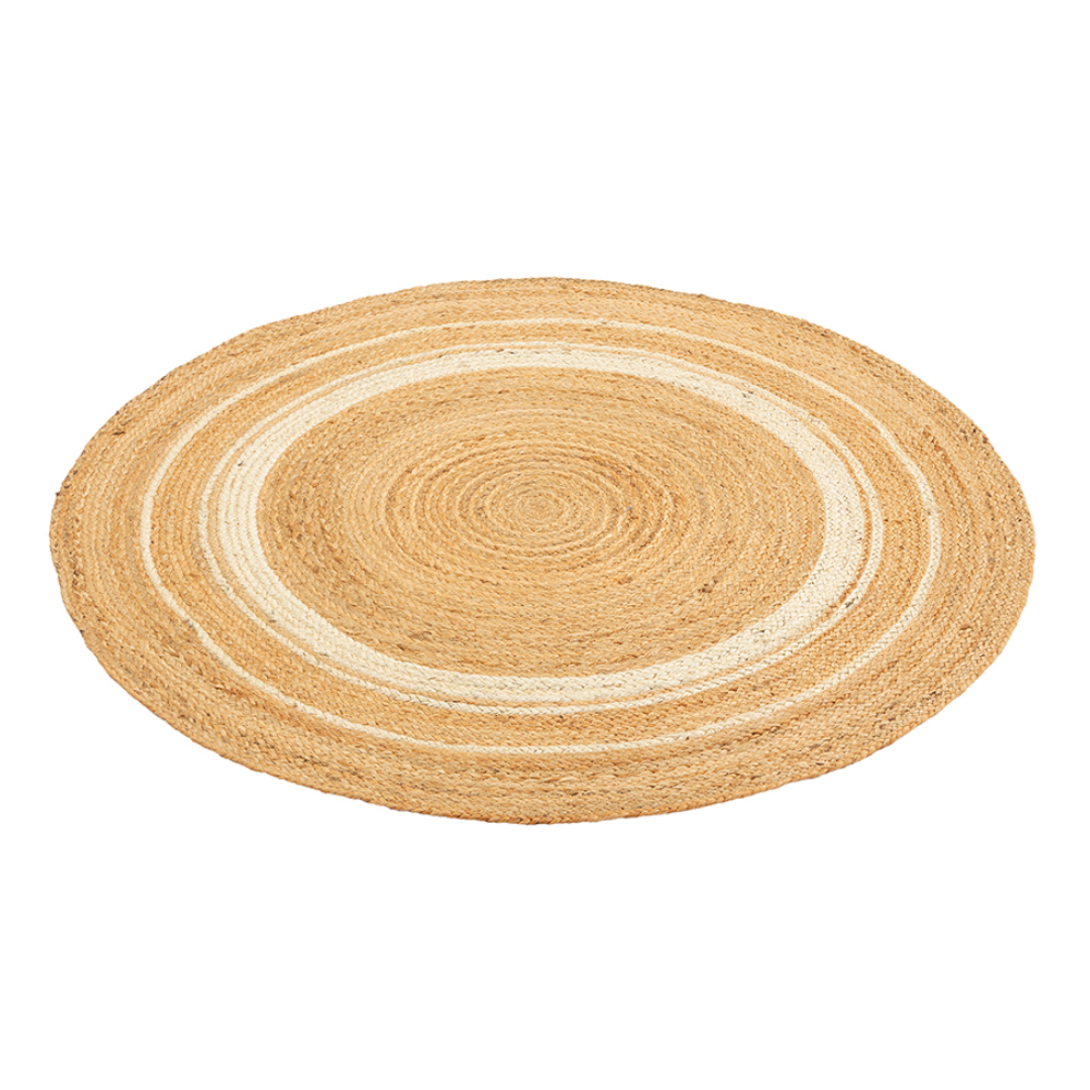 Ковер круглый с вставками 90см Tkano