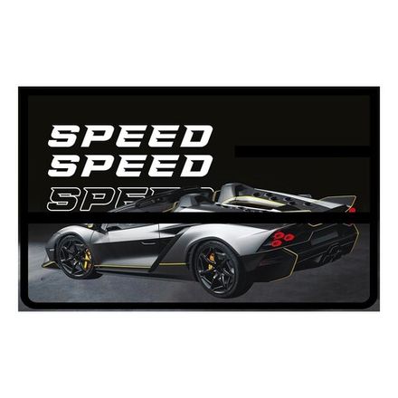 Папка для труда 1 отделение А4 на молнии, пластик Пчёлка ТПК Auto style