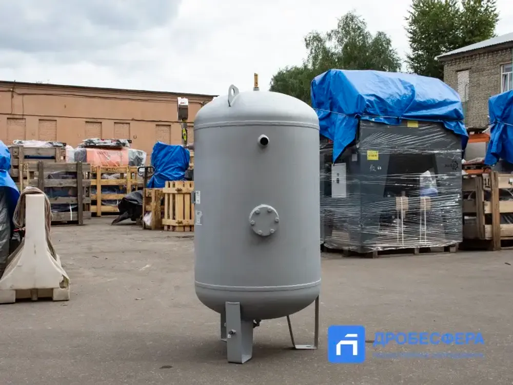 Ресивер для компрессора РВ 280-02/10 из нержавейки вертикальный