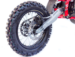 Мотоцикл BSE MX 125 17/14 (ZS) Racing Red PITBIKE