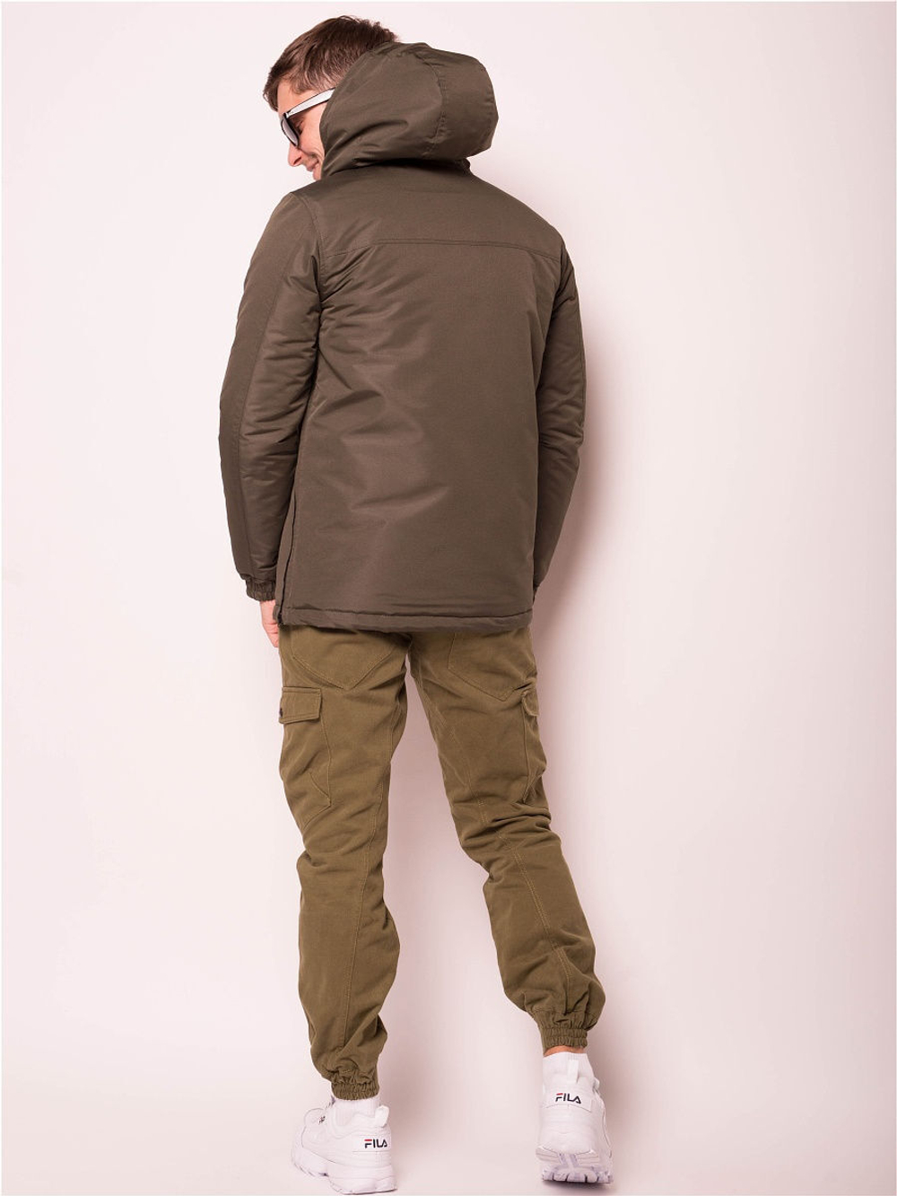 Анорак зимний мужской Город Горький хаки