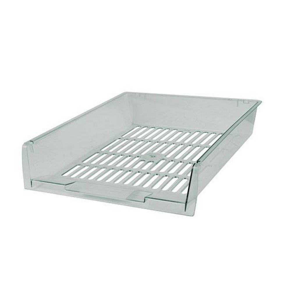 Лоток горизонт. inФОРМАТ серый пластик тониров.