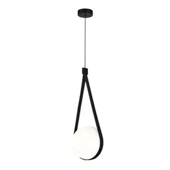 SL2002.413.01 Светильник подвесной ST-Luce Черный/Белый E27 1*60W МОНБЕРО