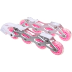 Коньки раздвижные, ледовые с роликовым блоком Sportage FIT105 Dual (размер 34-38)