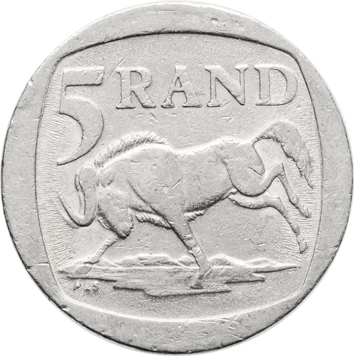 5 рандов 1995 ЮАР