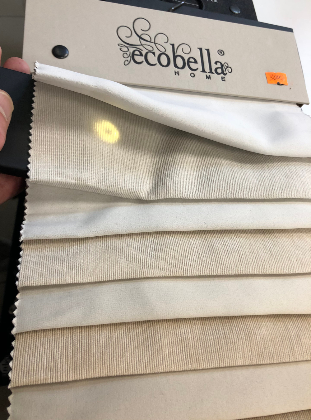 Портьерная ткань двусторонний dimout Ecobella арт. Prestige (высота 320 см, Турция)
