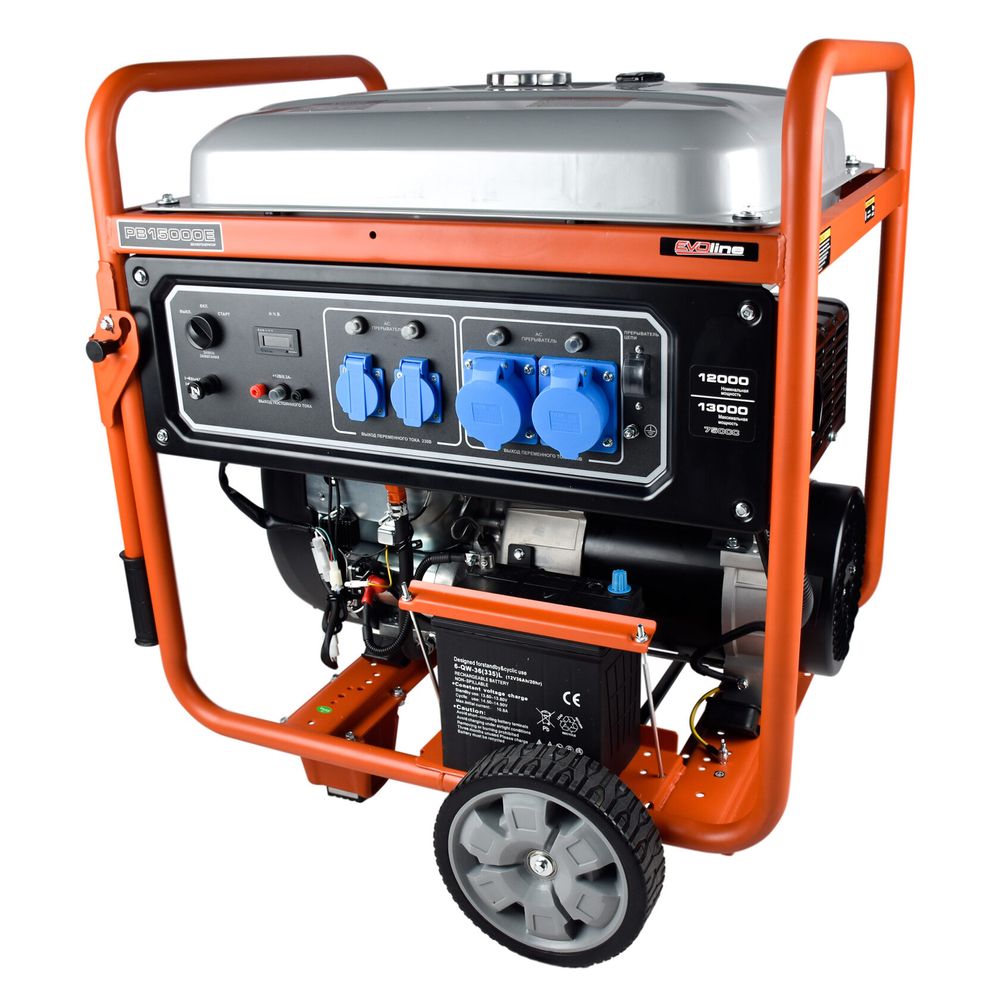 Генератор бензиновый EVOline PB 15000 E