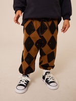 Толстовка и джоггеры в комплекте для мальчика Next B39-097, Черный, Коричневый