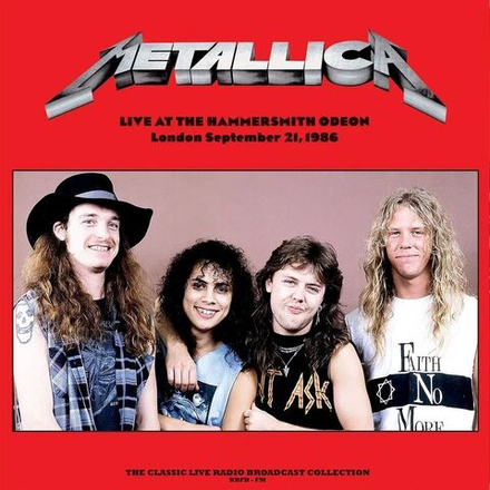 Metallica. Live At The Hammersmith Odeon, London 1986. Red (LP) Новая запечатанная виниловая пластинка. Металлика