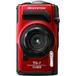 Компактный фотоаппарат Olympus OM System Tough TG-7, красный