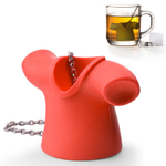 Емкость для заваривания чая tea shirt, красная