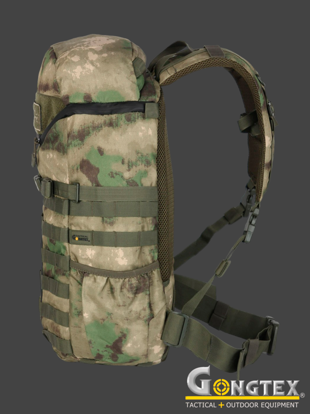 Рюкзак тактический Gongtex Dragon Backpack, 28 л (GB0278). Мох